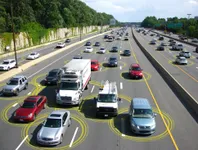 Connected Vehicles Traveling on Highway