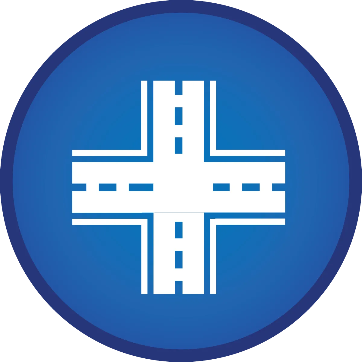 Intersection Crashes Icon